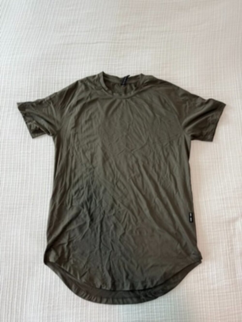 ASRV Silver-Lite 2.0 Established Tee Olive Green Men's Size M DSG-0660